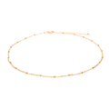 Ring of Fire Gold Necklace