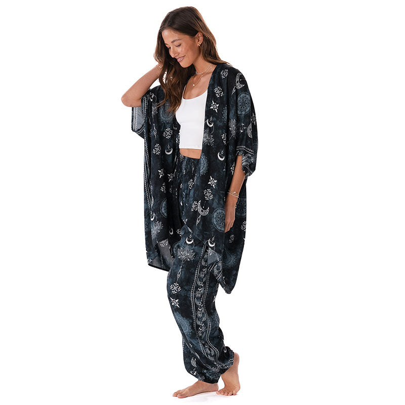 Midnight Lotus Moon Lounge Set