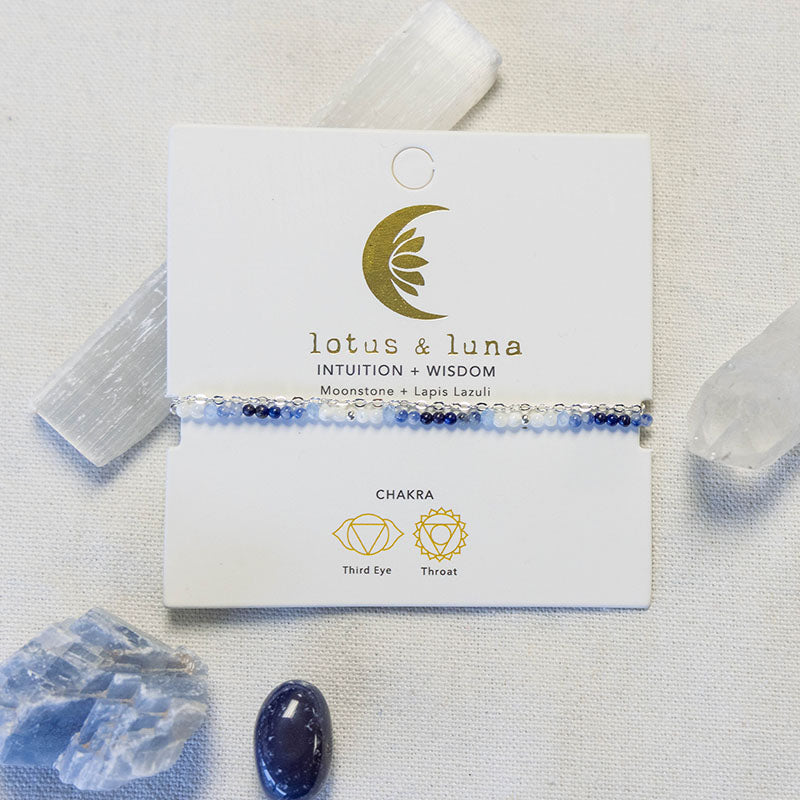 Intuition & Wisdom 2mm Layered Healing Bracelet