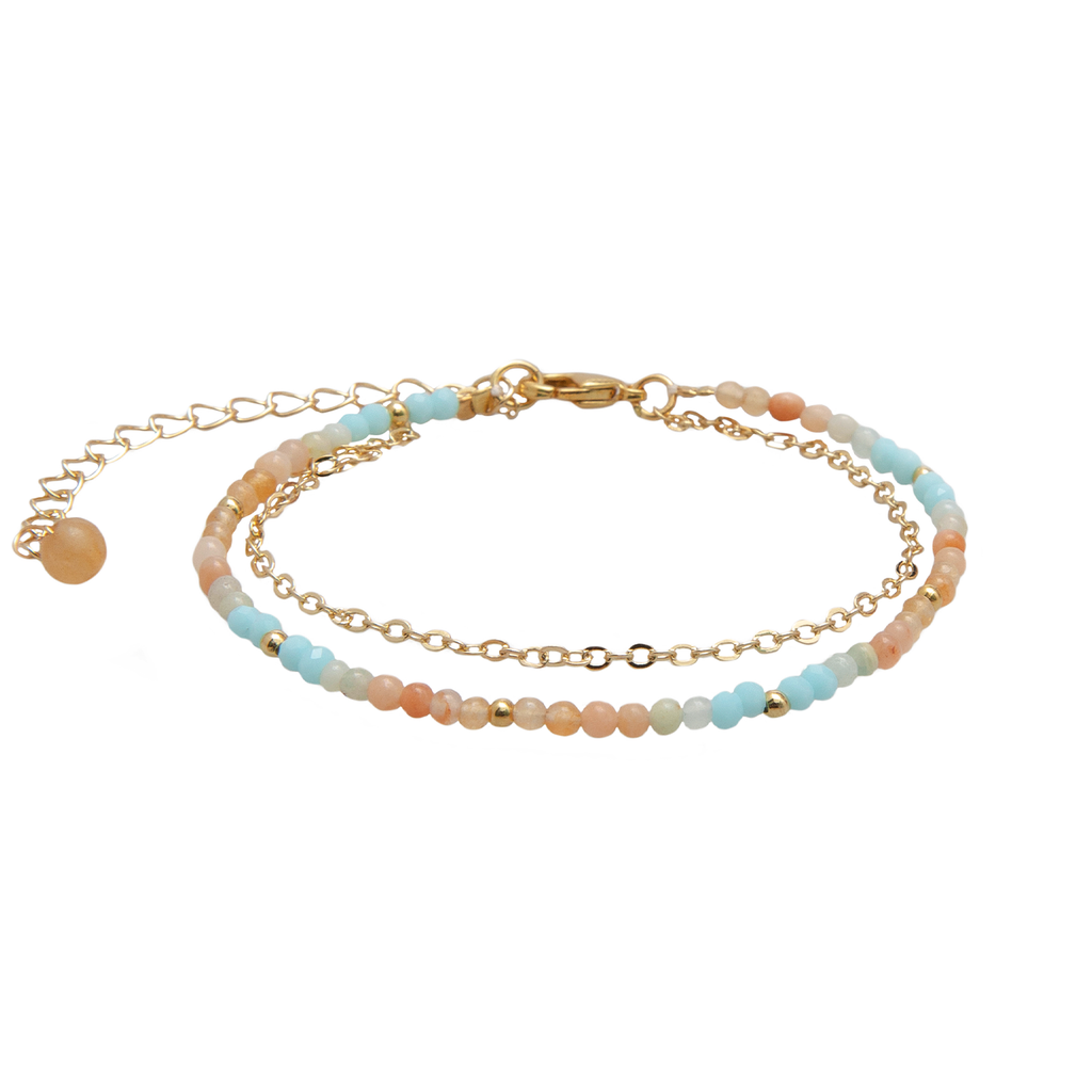 Joy 2mm Layered Healing Bracelet