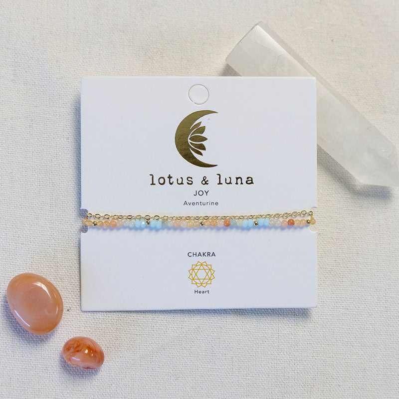 Joy 2mm Layered Healing Bracelet