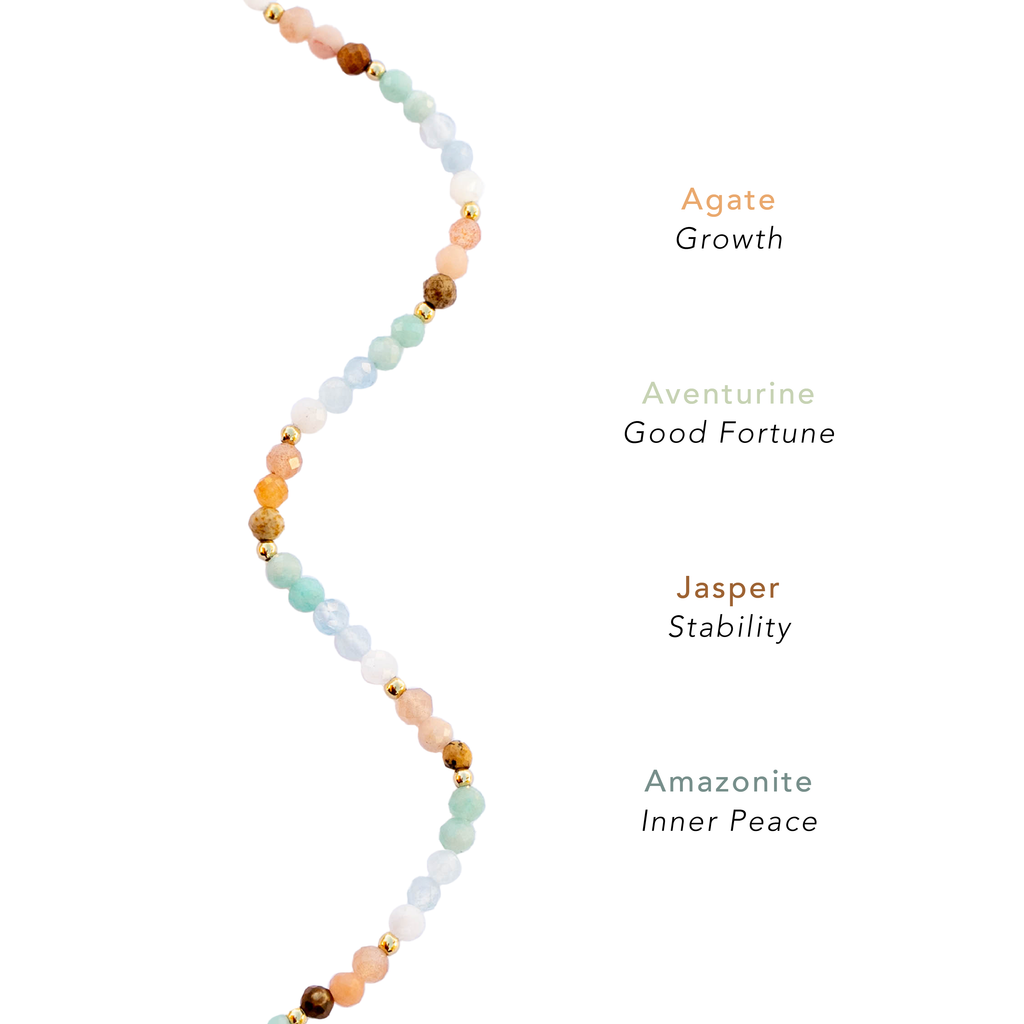 Inner Balance 3mm Metal Accent Bracelet