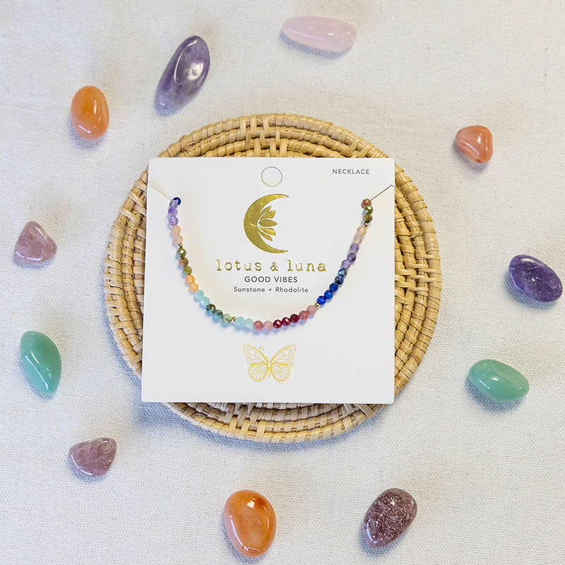 Good Vibes 3mm Healing Necklace