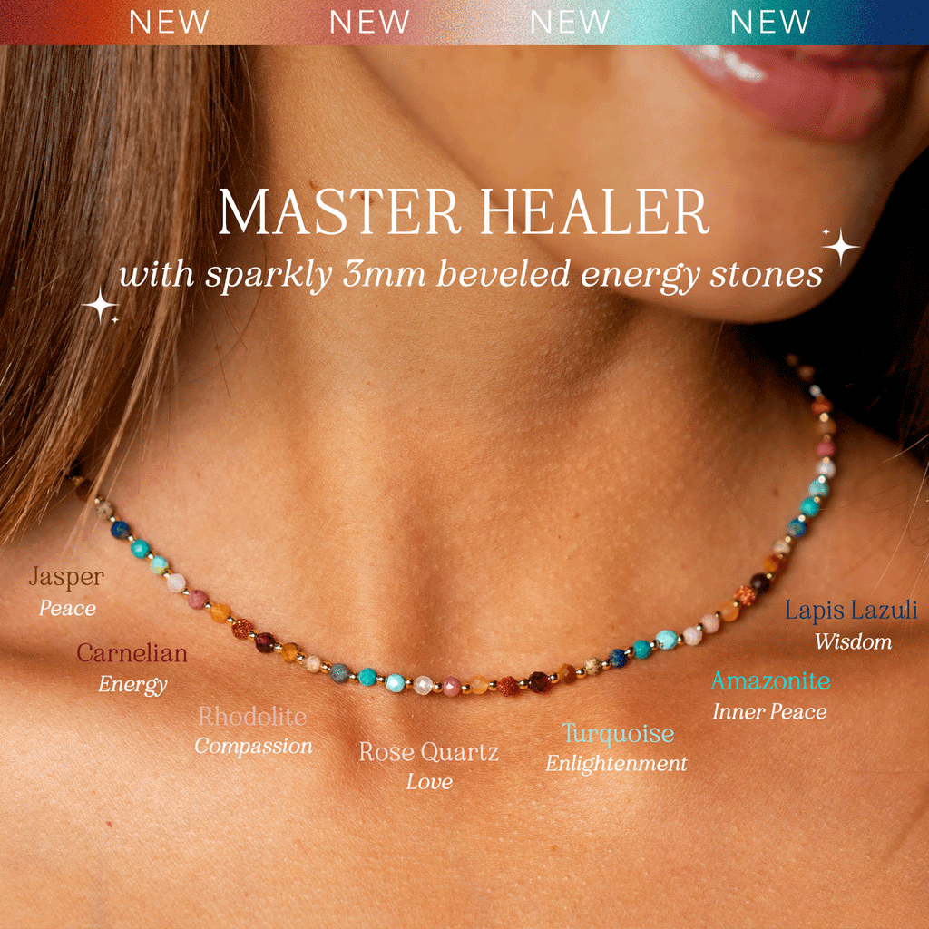 Master Healer + Self Love 3mm Necklace Set