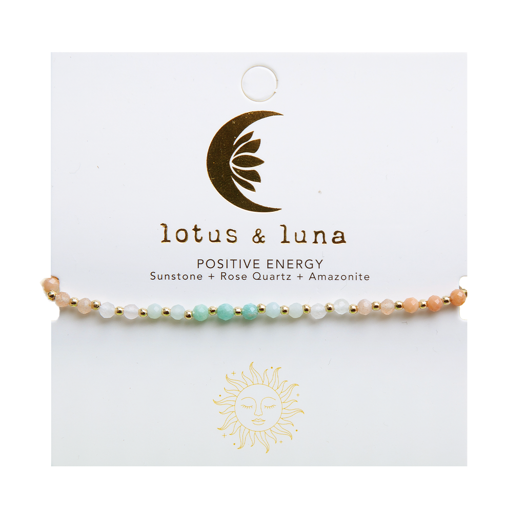 Positive Energy 3mm Healing Anklet