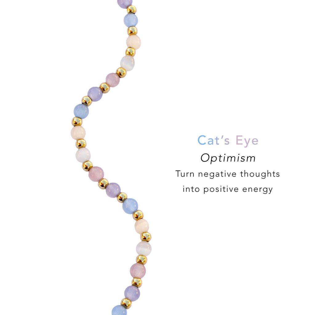 Euphoria 4mm Metal Accent Healing Bracelet