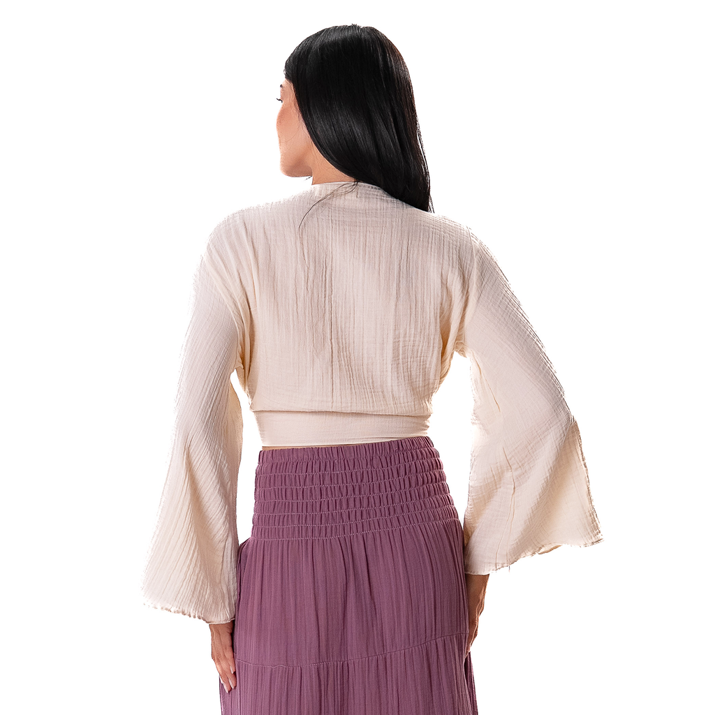 Cream Cotton Daydreamer Top