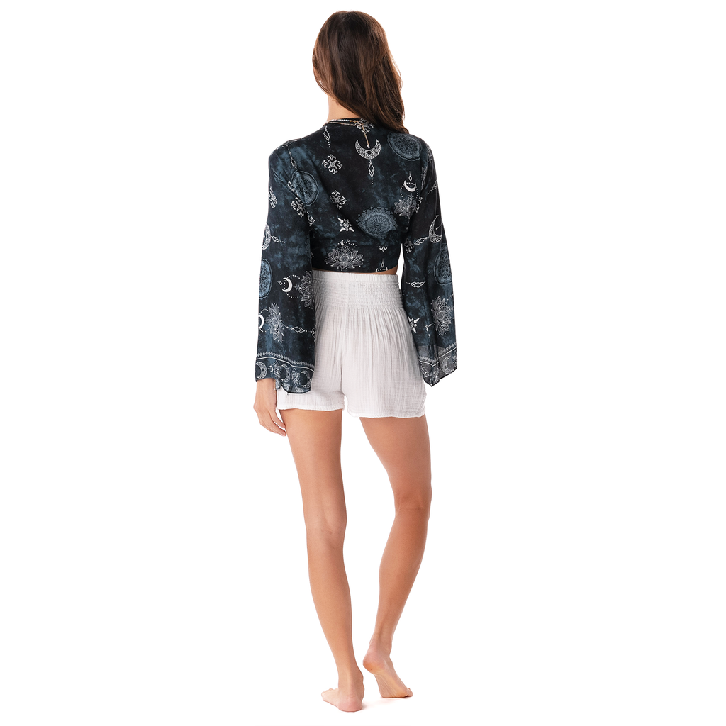 Midnight Lotus Moon Daydreamer Top