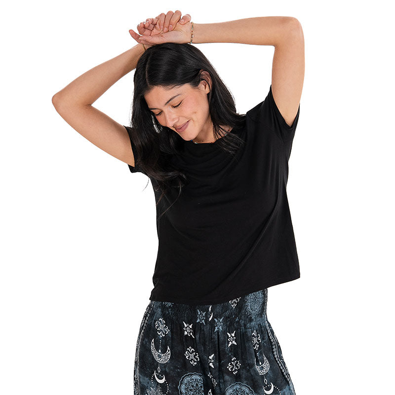 Black Daily Tee
