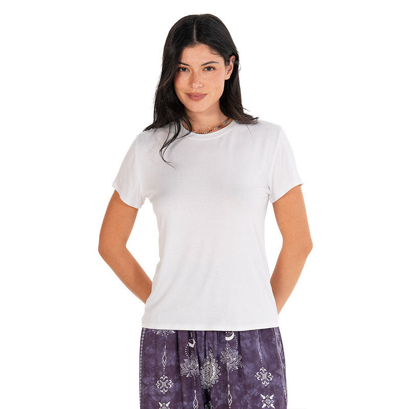 White Daily Tee