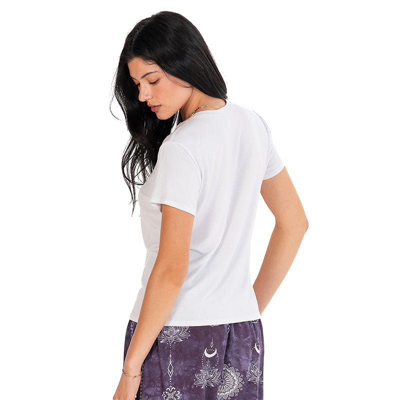 White Daily Tee