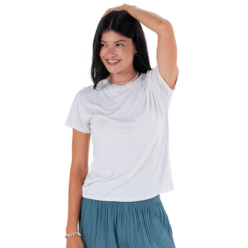 White Daily Tee