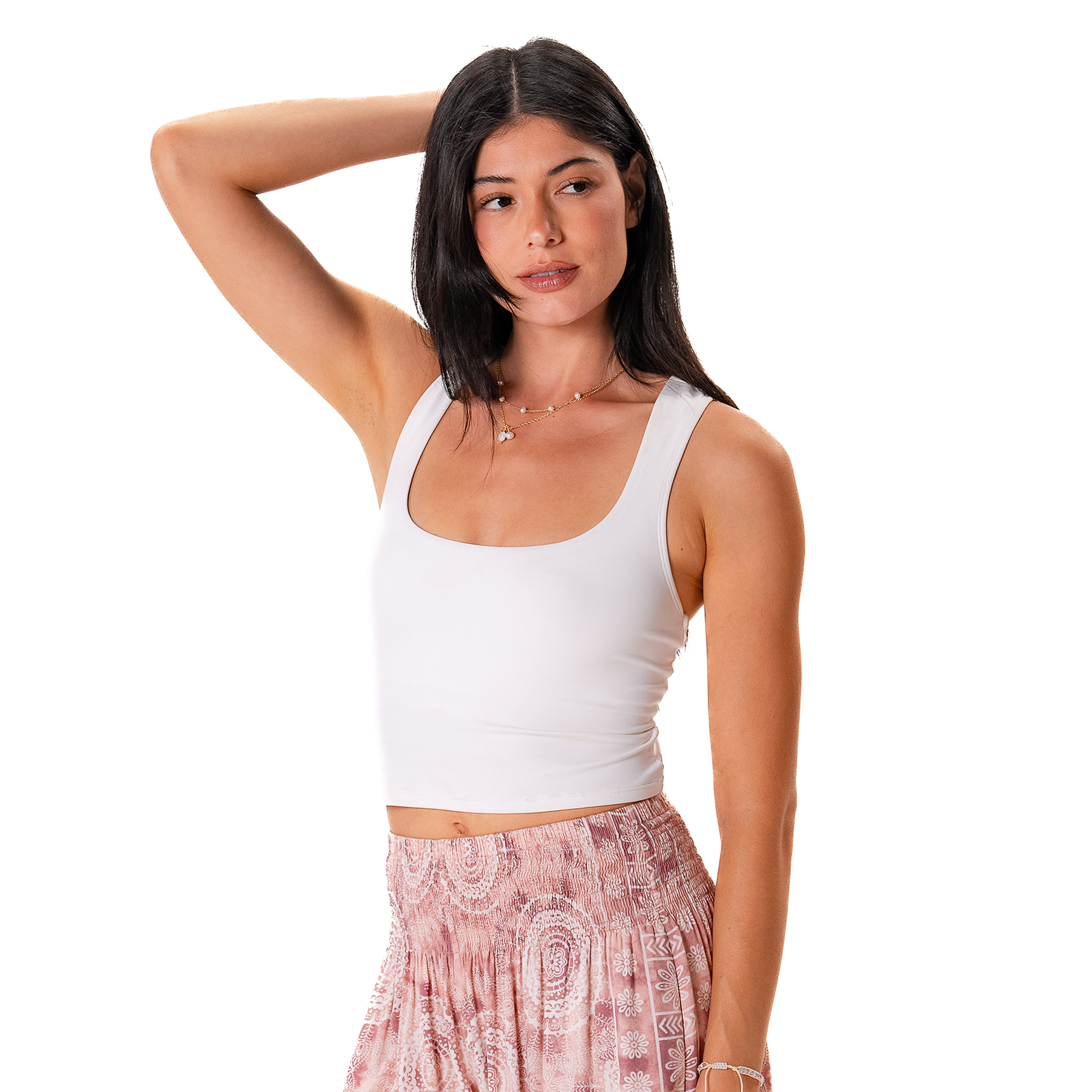 Cream Vinyasa Tank