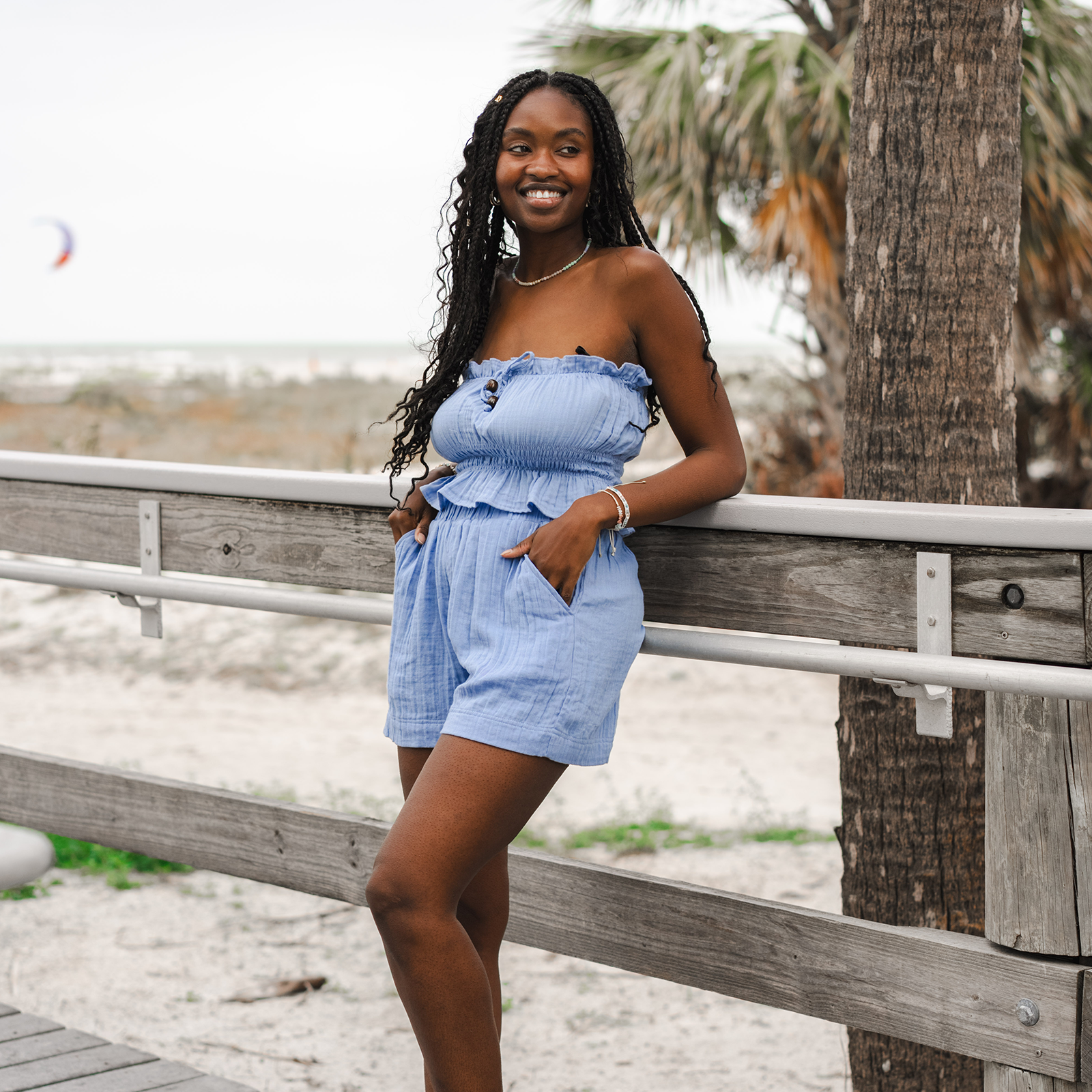 Denim Blue Sandy Shorts