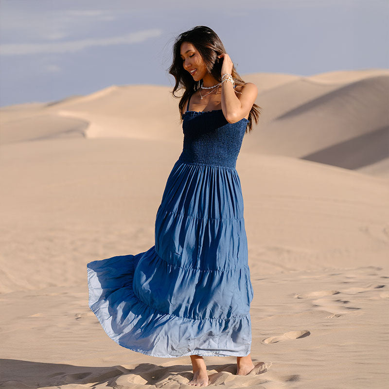 Ocean Mist Mai Tai Maxi Dress