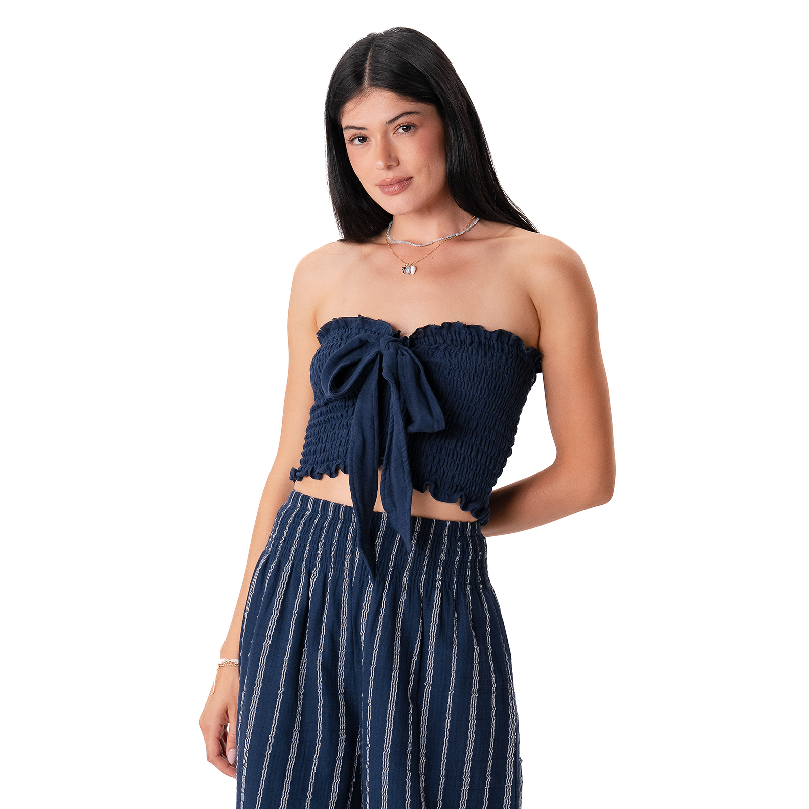 Oxford Zanzibar Crop Top
