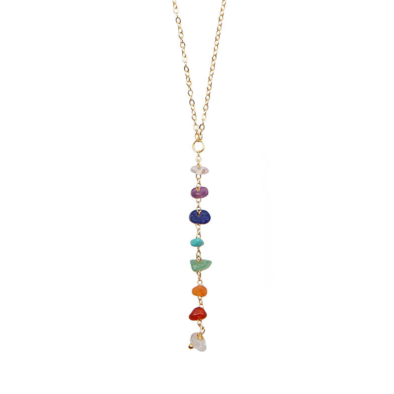 7 Chakra Raw Stone Jewelry Bundle