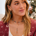 Divine Healer + 7 Chakra Raw Stone Necklace Stack