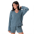New Moon Blue Baja Pullover
