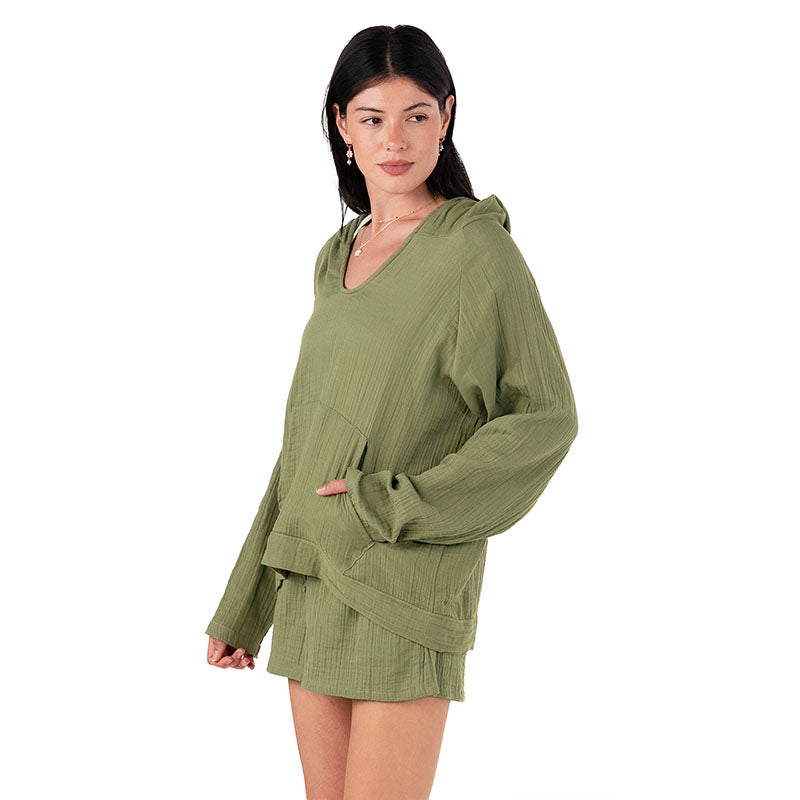 Seagrass Baja Pullover