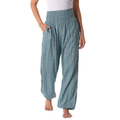Seafoam Tribal Print Harem Pants