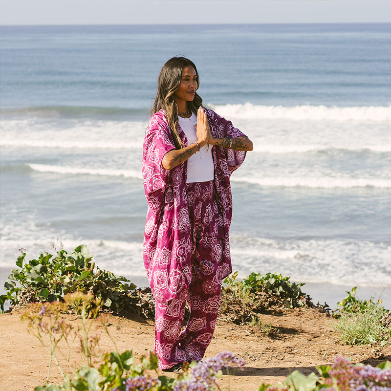 Magenta Chakra Harem Pants