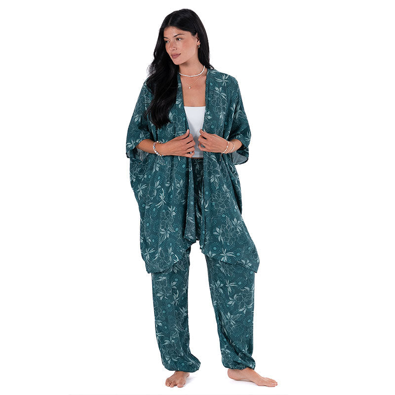 Jade Dahlia Harem Pants