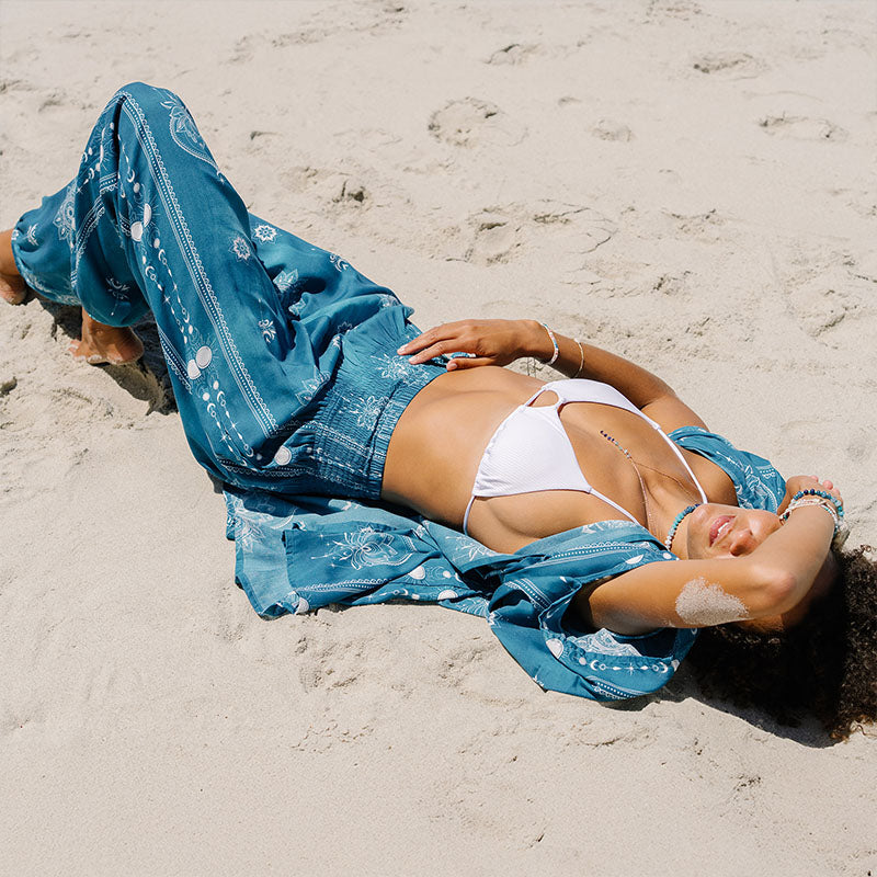 Lanna Lagoon Harem Pants