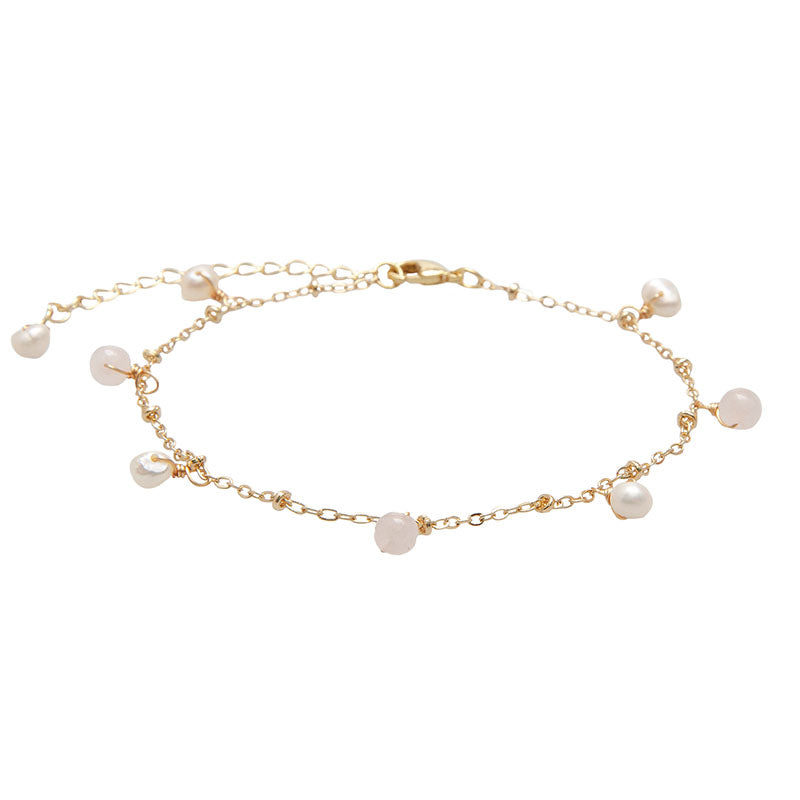 Self Love 4mm Dewdrop Anklet