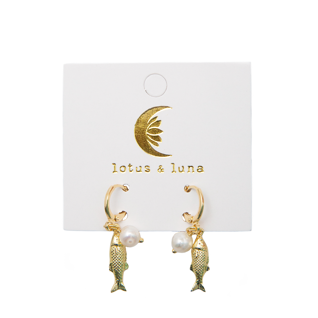 Keep Swimming Earrings