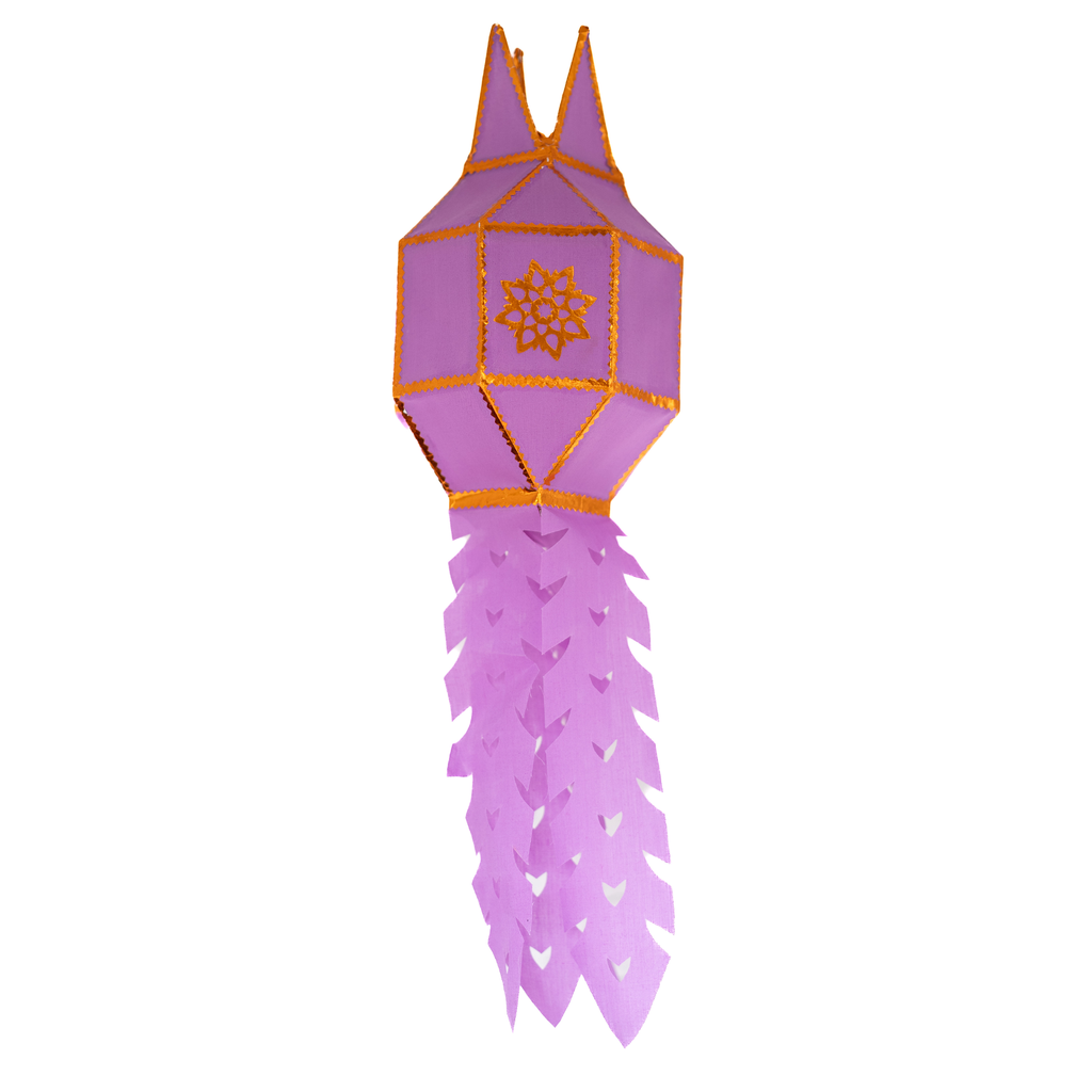 Purple Thai Lantern