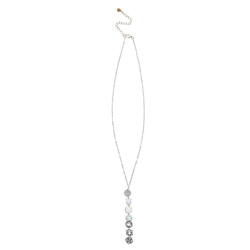 7 Chakras Drop Necklace