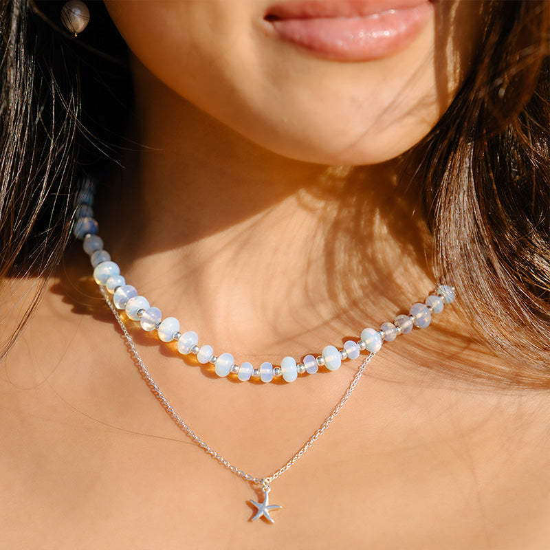 Moon Dancer Statement Healing Necklace