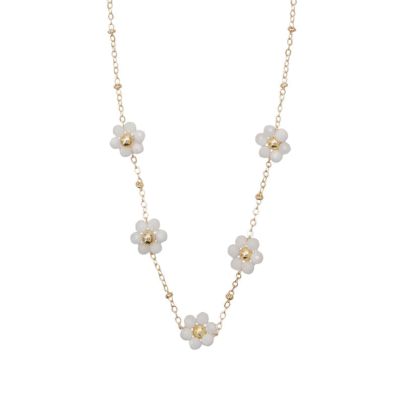 Daisy Charm Necklace
