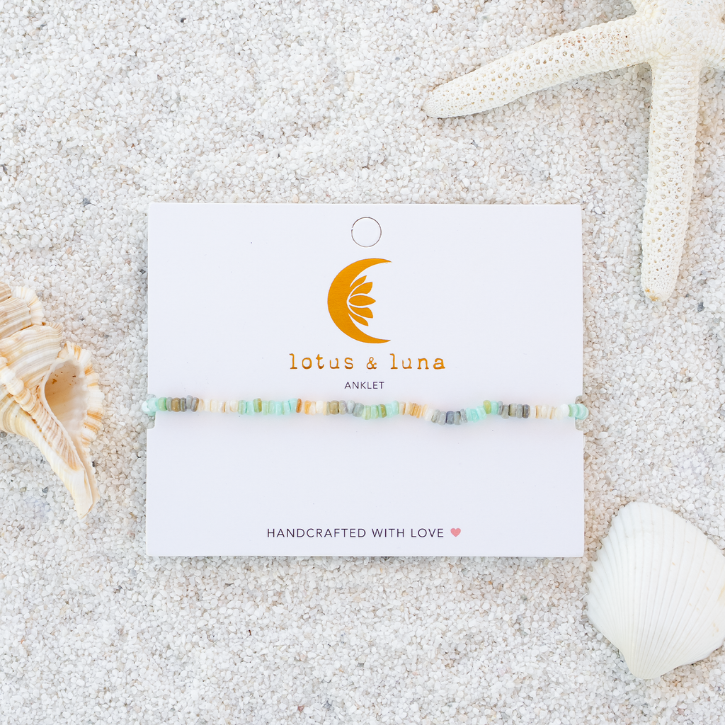 Pismo Mini Puka Anklet