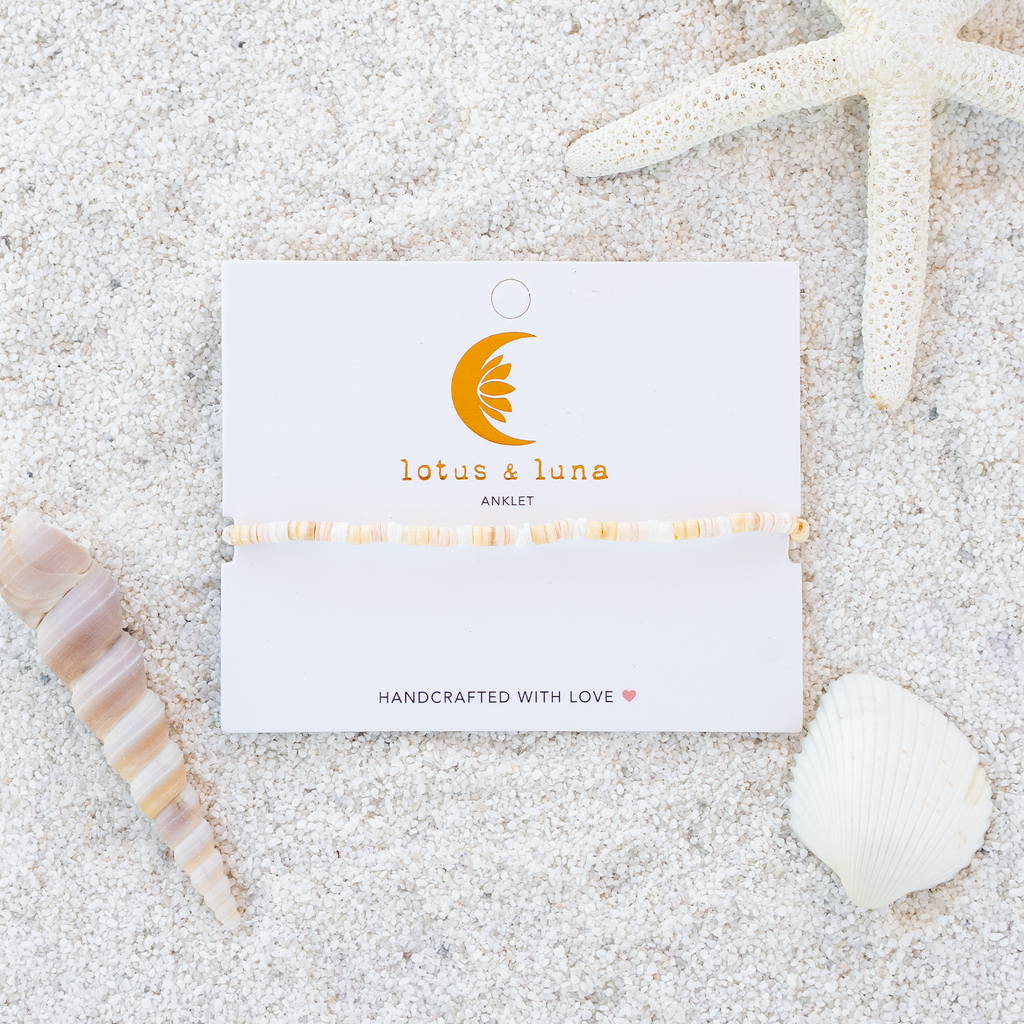 Hermosa Mini Puka Anklet
