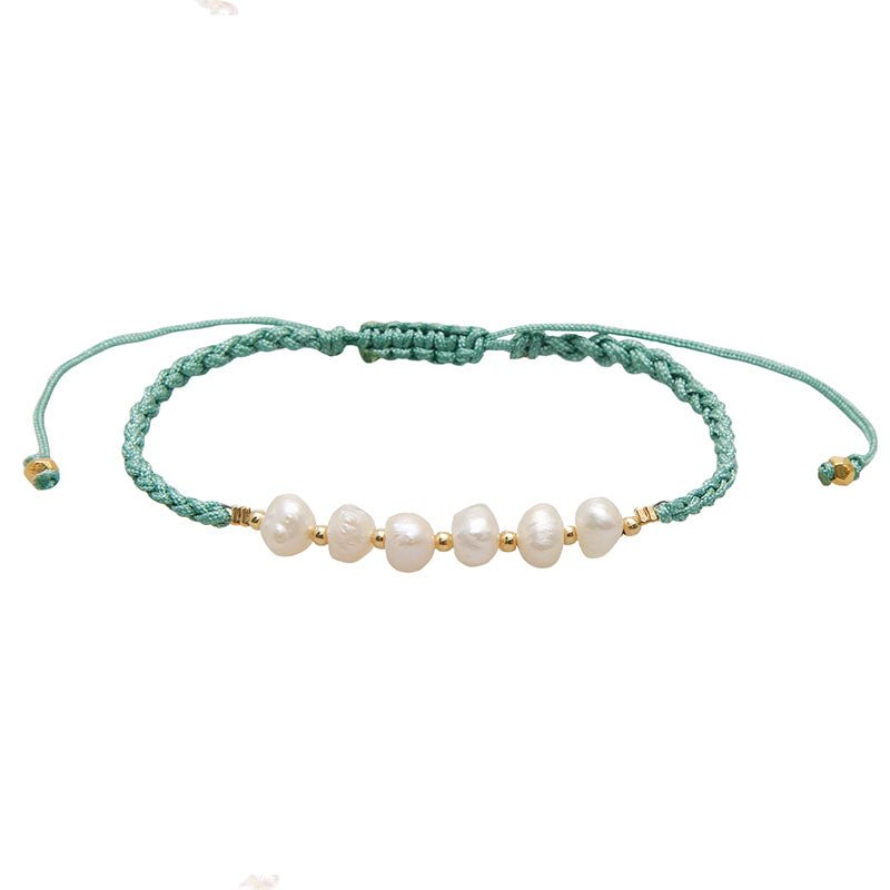 Seafoam Mermaids Pearl Bracelet