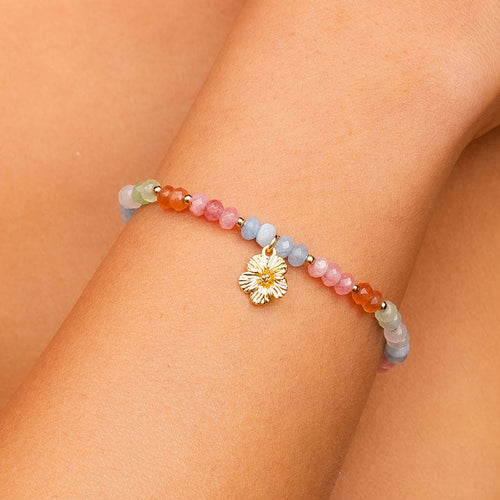 "Create Your Own Paradise" Mantra Bracelet