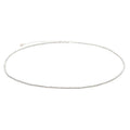 Silver 2mm Bead Necklace