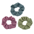 Coastal Cotton Scrunchie Pack of 3