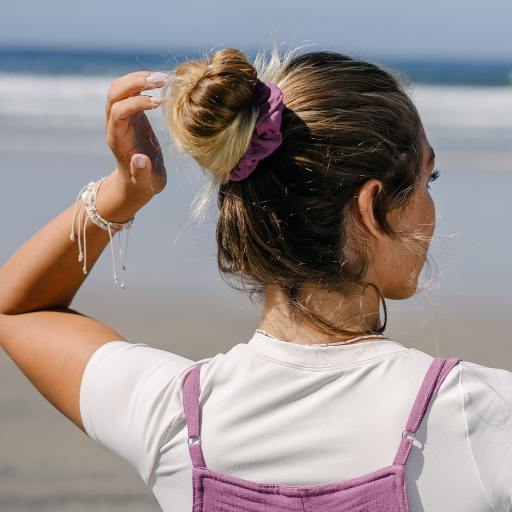 Coastal Cotton Scrunchie Pack of 3