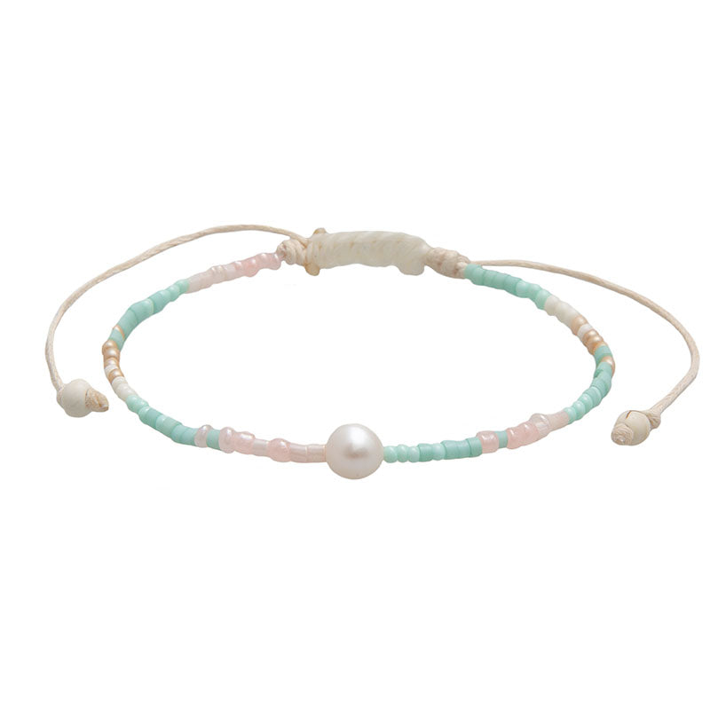 Salty Serenade Seedbead Bracelet