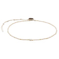 White Sand Beach Seed Bead Necklace