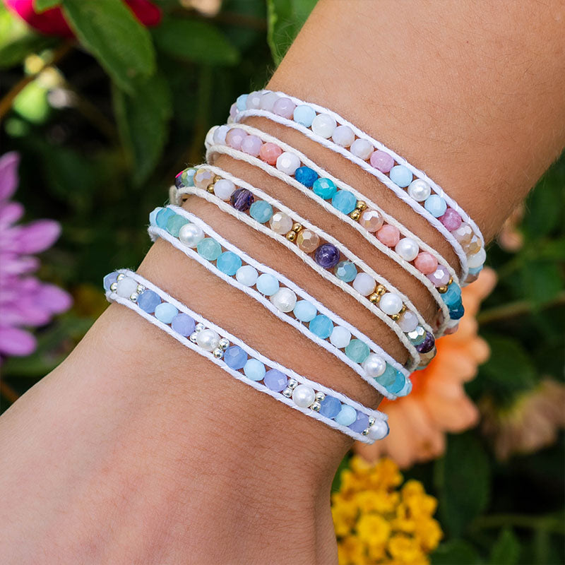 Jeweled Jetty Seaglow Single Bracelet