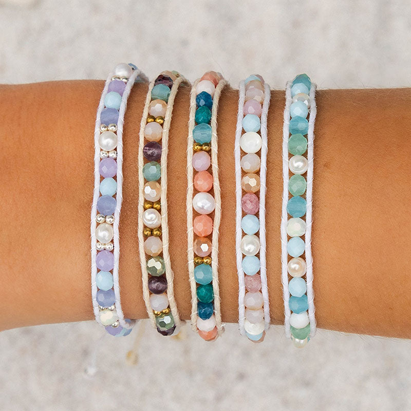 Jeweled Jetty Seaglow Single Bracelet