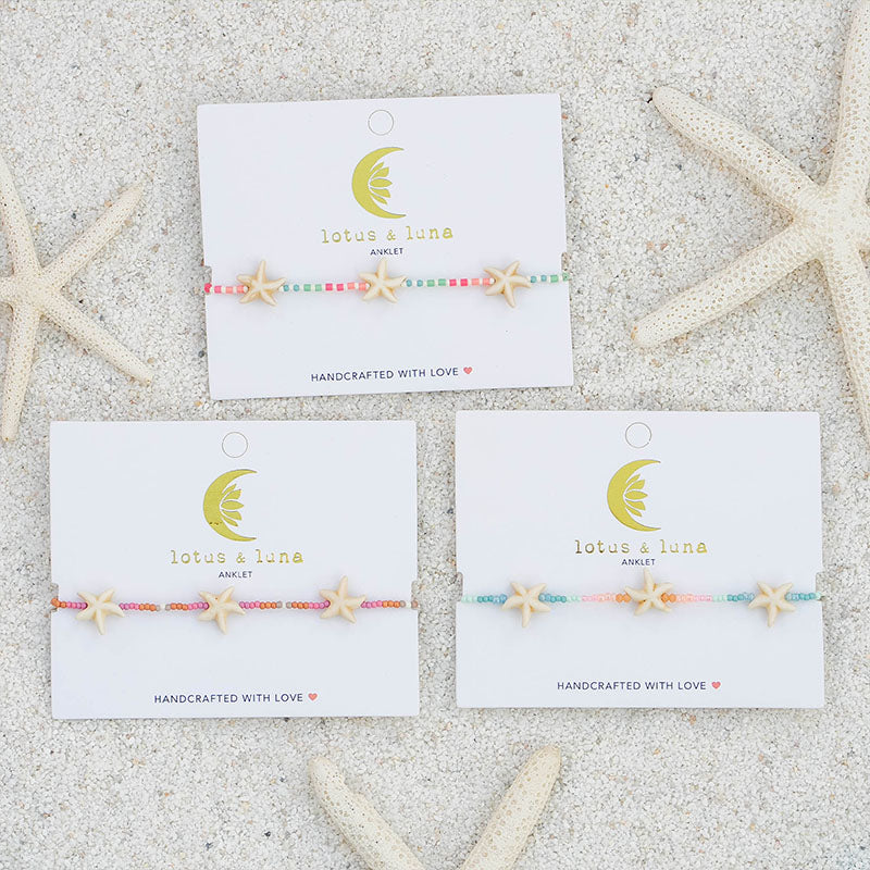 Shelly Seastar Anklet