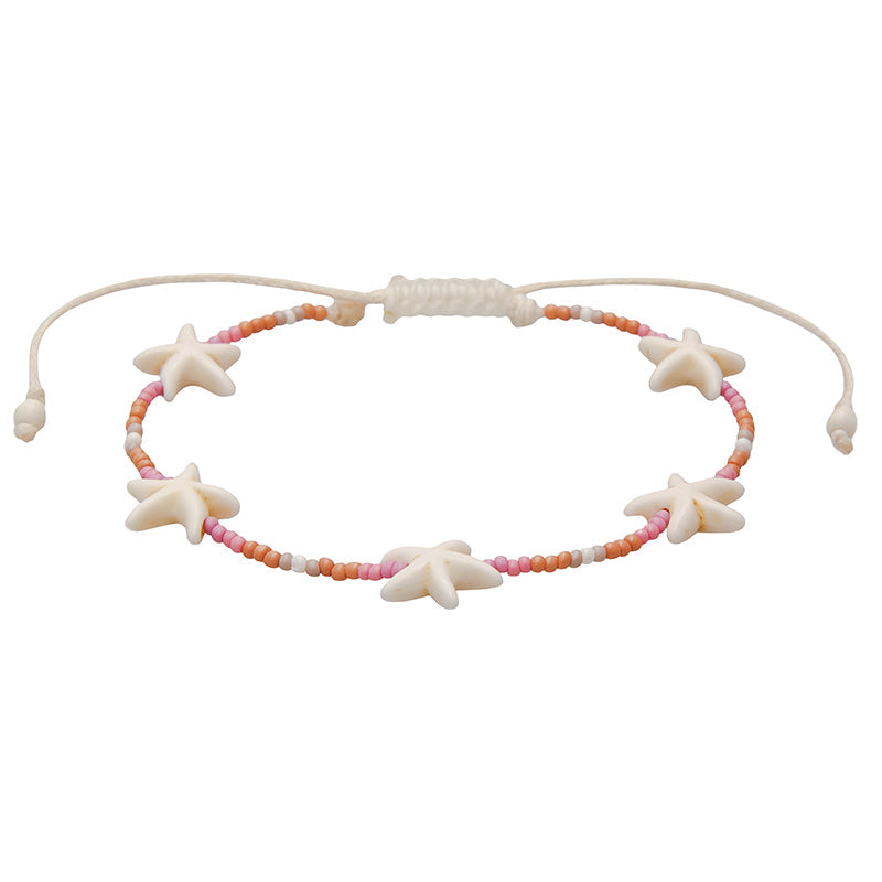 Shelly Seastar Anklet
