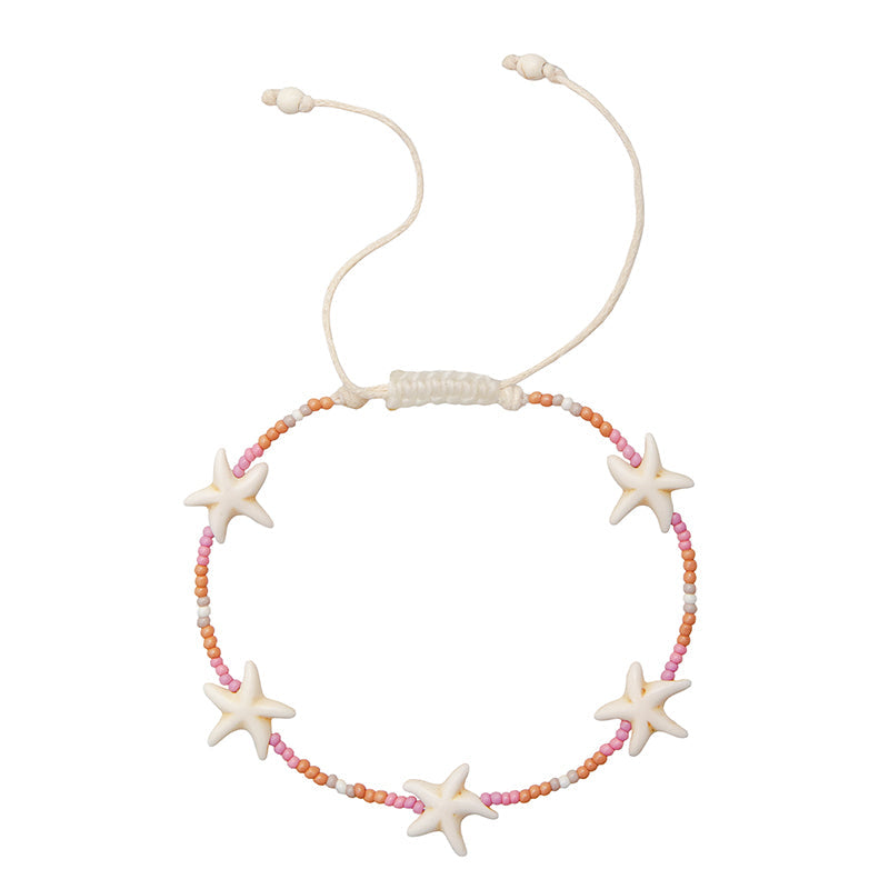 Shelly Seastar Anklet