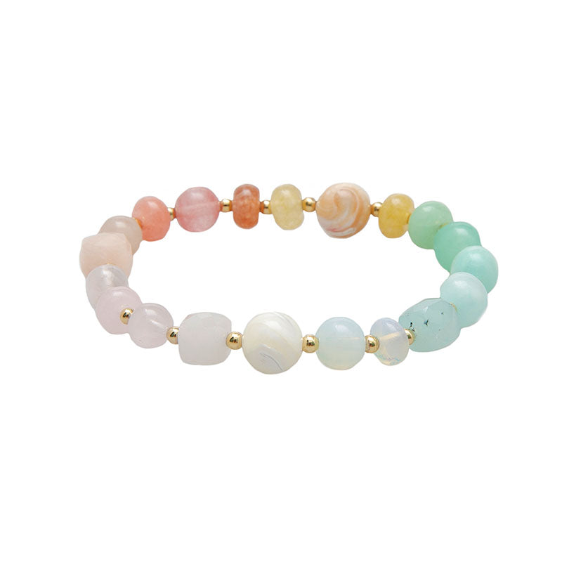 Choose Happiness Statement Healing Bracelet
