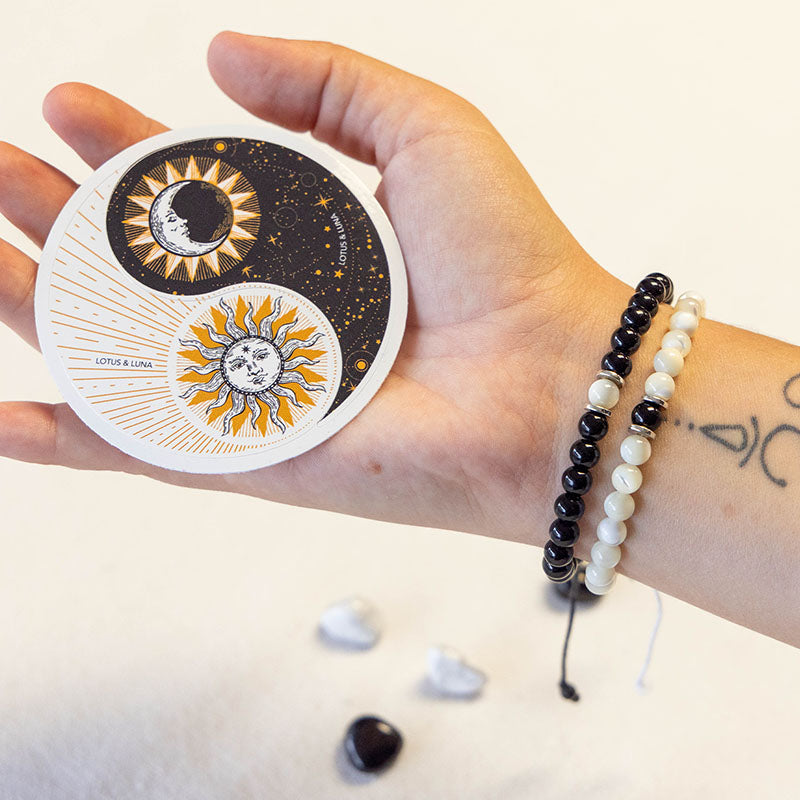 Yin to My Yang Bracelet Stack